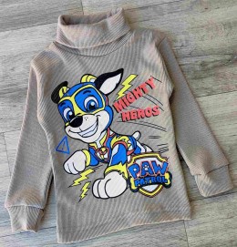 Водолазка "Paw Patrol" бежевый, мальчик 1-3-5-7-9 лет