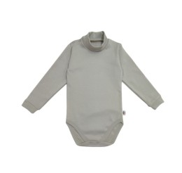 Боди "Однотонный" , серый, мальчик 9-12-18-24 месяцев