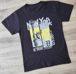 Футболка «New York» черный, мальчик 9-10-11-12 лет