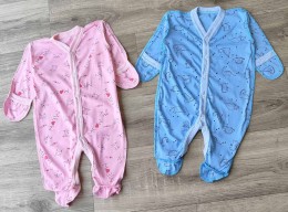 Человечек "Динозавр+кошка", микс цветов, унисекс  0-3 месяцев