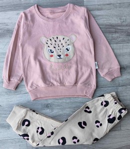 Костюм Piccola “Hello” терракотовый, девочка 2-3-4-5 лет