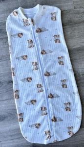 Кокон «Bear» белый, унисекс 0-3 месяцев
