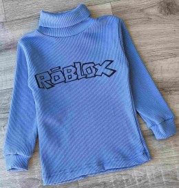 Водолазка "Roblox" блакитний, хлопчик 5-7-9-10-11  років