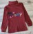 Водолазка "Літери" бордовий, дівчинка 5-7-9-10-11 років, фото