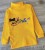 Водолазка "Літери" жовтий, дівчинка 5-7-9-10-11 років, фото