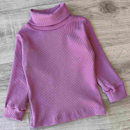 Водолазка "Однотонный" фиолетовый, девочка 1-2-3-4-5 лет