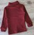 Водолазка "Однотонный" бордовый, девочка 5-7-9-10-11 лет, фото