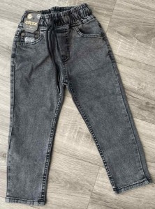 Джинсы Gocer "Однотонные" серые, мальчик 3-4-5-6-7 лет