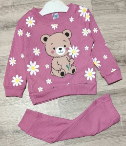 Костюм CGS "Ромашка" фіолетовий, дівчинка 6-9-12-18 місяців