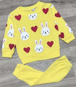 Костюм СGS "Зайчик" желтый, девочка 6-9-12-18 месяцев