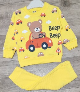 Костюм СGS "Beep" желтый, мальчик 6-9-12-18 месяцев