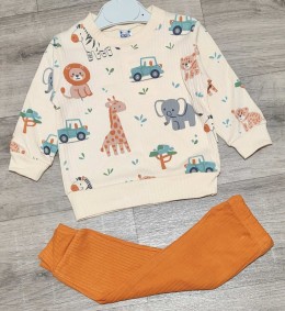 Костюм СGS "Safari" коричневый (кирпичный), мальчик 6-9-12-18 месяцев