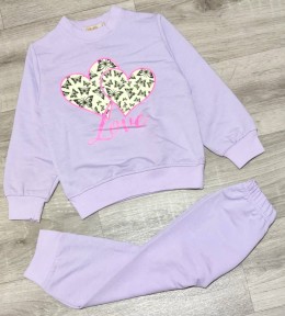 Костюм Digidik Kids "Love" фиолетовый (сиреневый), девочка 3-4-5-6-7 лет