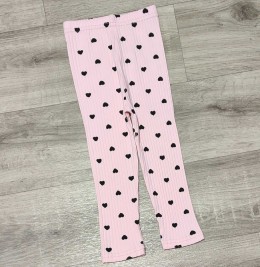 Лосины Bagci «Hearts» розовый (светлый), девочка 1-2-3-4 года