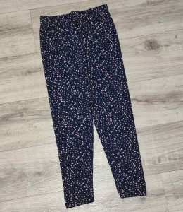 Лосины Bagci «Точки» синий (темный), девочка 9-10-11-12 лет