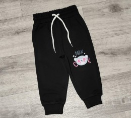 Спортивные штаны Balla Kids «Born» черный, девочка 1-2-3-4 года