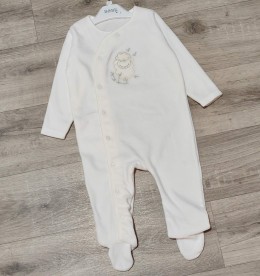 Человечек «Овечка» белый, унисекс 9-12 месяцев