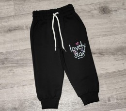 Спортивные штаны Balla Kids «Lovely» черный, девочка 1-2-3-4 года