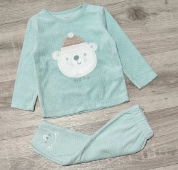 Костюм «Медвеженок» зеленый(салатовый), мальчик 9-18 месяцев