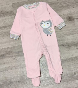 Человечек «Совушка» розовый, девочка 9 месяцев