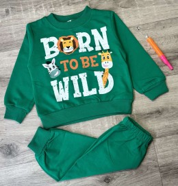 Костюм Aybeyce Kids «Born» зеленый, мальчик 1-2-3-4 года