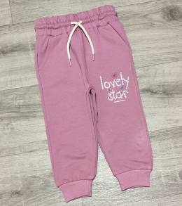 Спортивные штаны Balla Kids «Lovely» коричневый(терракотовый), девочка 1-2-3-4 года