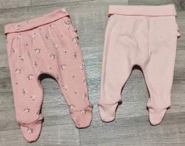 Ползуны "Микс рисунков" микс цветов, девочка 3 месяца