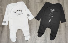 Человечек «Superhero» мікс цветов, мальчик 6-9 месяцев