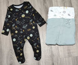 Человечек «Космос» мікс цветов, мальчик 0-3 месяца