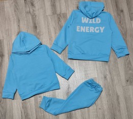 Костюм «Wild energy» синий, мальчик 3-5-7-9 лет