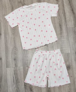 Пижама "Цветочки" розовый, девочка 10-11-12-13 лет