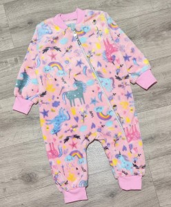 Чоловічок "Єдиноріжка" рожевий, дівчинка 1-2-3 роки