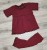 Костюм «Однотонний» бордовий, дівчинка 1,5-3-5-7-9 років, фото