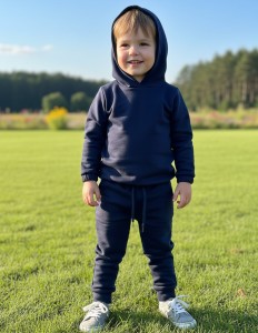 Костюм Difa Kids "Однотонный" черный, мальчик 2-3-4-5 лет