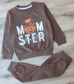 Костюм Mixima "Тыква" коричневый, мальчик 1-2-3-4 года