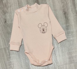 Боди «Мышенок» бежевый, мальчик 3-6-9-12-24 месяцев
