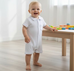 Пісочник Findik "Однотонний" білий, унісекс 3-6-9 місяців