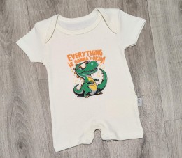 Пісочник Findik "Okay!" молочний, хлопчик 3-6-9 місяців