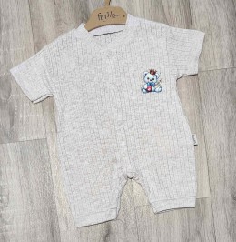 Писочник Findik "Bearry cute" серый, мальчик 3-6-9 месяцев