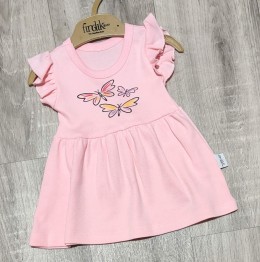 Сукня Findik "Метелики" персиковий 3-6-9 місяців