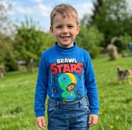 Водолазка "Brawl" Электрик, мальчик 3-5-7-9-10 лет