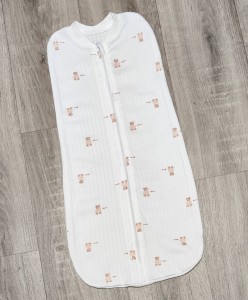 Кокон «Bear» белый, унисекс 0-3 месяцев