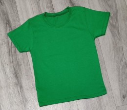 Футболка «Однотонная» зеленый, унисекс 1-2-3-4 лет