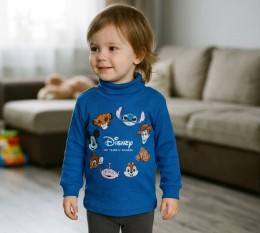 Водолазка "Wonder" синий, мальчик 1-2-3-4-5 лет