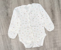 Боді "Рисочки" молочний, унісекс 0-3-6-9 місяців