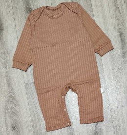 Человечек "Однотонный" коричневый, унисекс 6-9-12 месяцев