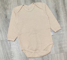 Боді "Однотонний" бежевий, унісекс 6-9-12 місяців