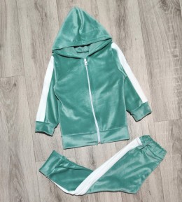 Костюм "Полоски" зеленый (мятный/бирюзовый), унисекс 3-5-7-9 лет