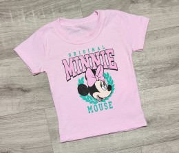 Футболка "Мишка" рожевий(пудра), дівчинка 1,5-3-5-7-9 років