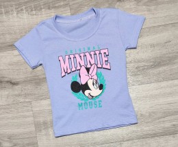 Футболка "Мишка" фіолетовий(бузковий), дівчинка 1,5-3-5-7-9 років